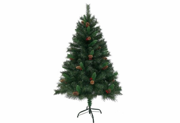 Bild 1 von SVITA Künstlicher Weihnachtsbaum »Weihnachtsbaum«, Nordmanntanne, 371 biegsame Spitzen, Deko, Tannenbaum, Kunstbaum, Christmas, PVC, Höhe 150 cm