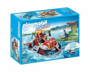 Playmobil® Spielfigur »PLAYMOBIL® 9435 Luftkissenboot mit«