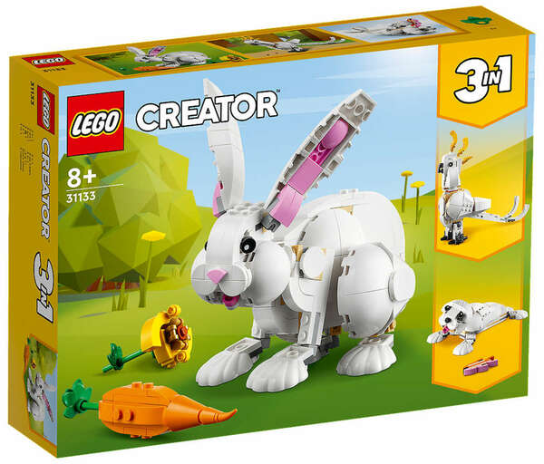 Bild 1 von LEGO CREATOR 3-in-1-Spielset 31133 »Weißer Hase«