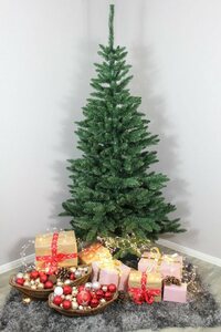 Arnusa Künstlicher Weihnachtsbaum, Edeltanne, natürliches Aussehen