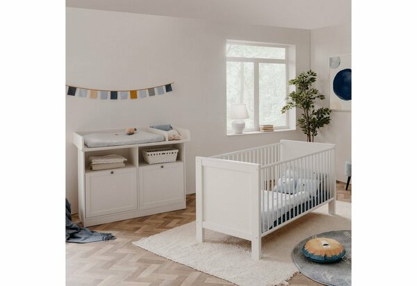 Bild 1 von HTI-Living Babyzimmer-Komplettset »Babyzimmer3-teilig Eric«, (1 Gitterbett 1 Wickelkommode 1 Kleiderschrank, 3-St), Babyzimmeraustattung