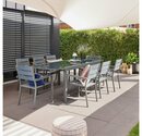 Bild 1 von HOME DELUXE Sitzgruppe »SOL MADERA«, im Set Tisch mit 2, 4, 6 oder 8 Stühle Gartenmöbel Gartentisch Gartenstühle Balkontisch ausziehbarer Tisch