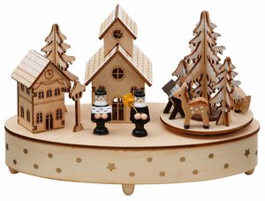 Home affaire Spieluhr »Weihnachtsdorf«, mit Musikwerk