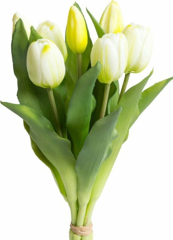 Bild 1 von Kunstblume »Willa« Tulpe, DELAVITA, Höhe 32 cm, Tulpenbündel im 7er-Set