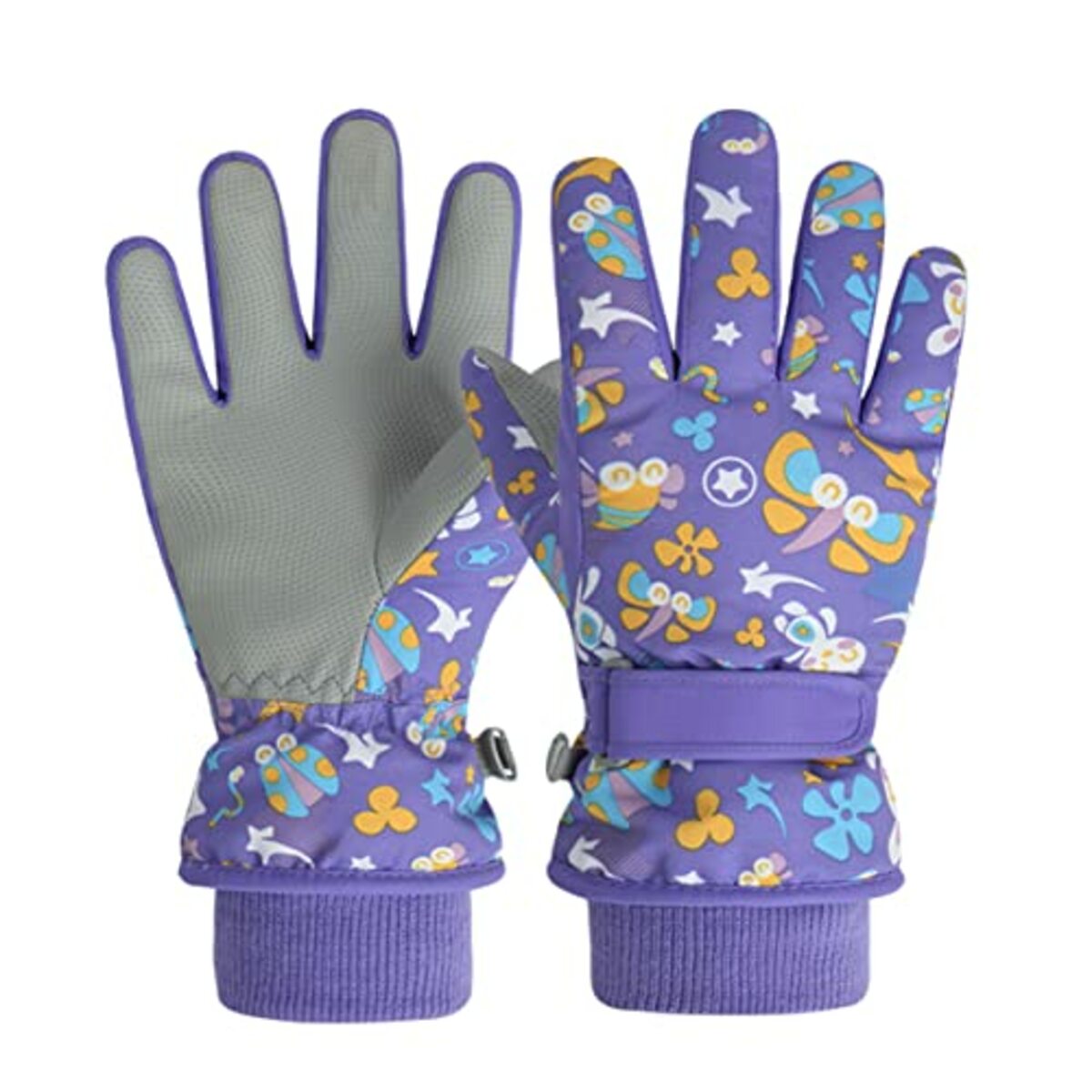 Bild 1 von 7-Mi Ski Handschuhe Winter Fleece Kinder Sport Winddicht War