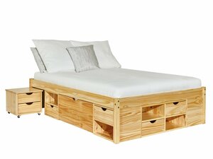 ebuy24 Bett »Cluse Bett 180x200 cm natur.«