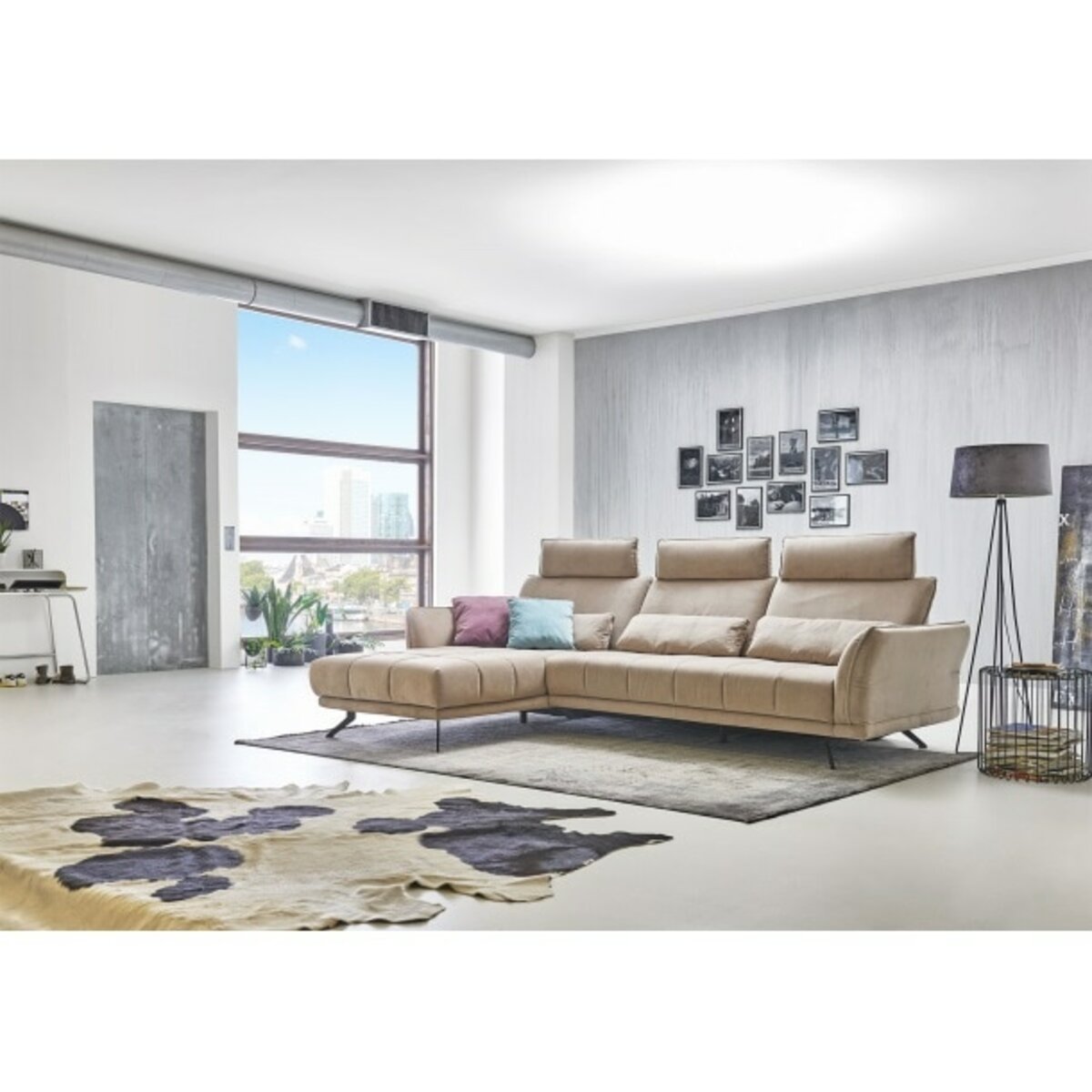 Bild 1 von Garnitur Bondy 285x84x178 cm natur