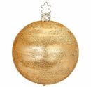 Bild 1 von INGE-GLAS® Weihnachtsbaumkugel »Raureif« (1 Stück), mundgeblasen, handbemalt