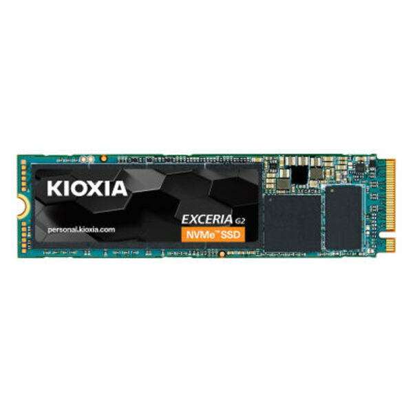 Bild 1 von KIOXIA EXCERIA G2 SSD 500GB M.2 2280 PCIe Gen3 NVMe Internes Solid-State-Module
