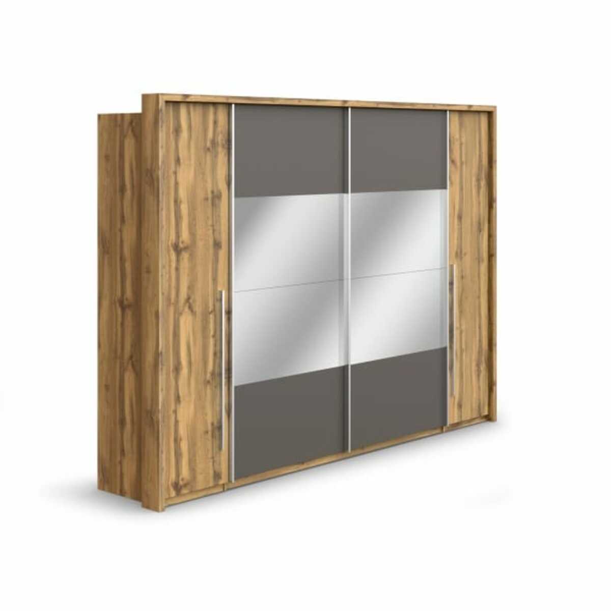 Kleiderschrank Forest Wildeiche 312 x 225 x 61 cm von Möbel Boss für