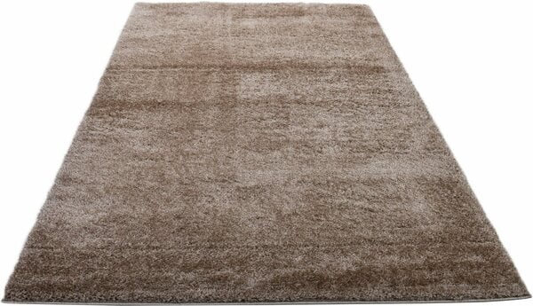 Bild 1 von Hochflor-Teppich »Malin«, Home affaire, rechteckig, Höhe 43 mm, Shaggy, Uni Farben, leicht glänzend, besonders weich durch Microfaser, Wohnzimmer