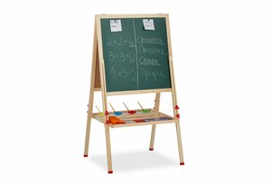 relaxdays Standtafel »Standtafel Kinder mit Whiteboard«