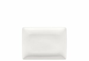 Rosenthal Servierplatte »Jade Weiß Platte 25 cm eckig«, Porzellan, (1-tlg)