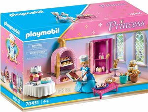 Playmobil® Konstruktions-Spielset »Schlosskonditorei (70451), Princess«, (133 St), Made in Germany