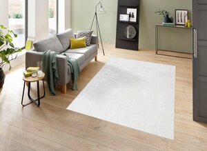 Hochflor-Teppich »Mikro Soft Ideal«, my home, rechteckig, Höhe 30 mm, Besonders weich durch Microfaser, extra flauschig, Wohnzimmer