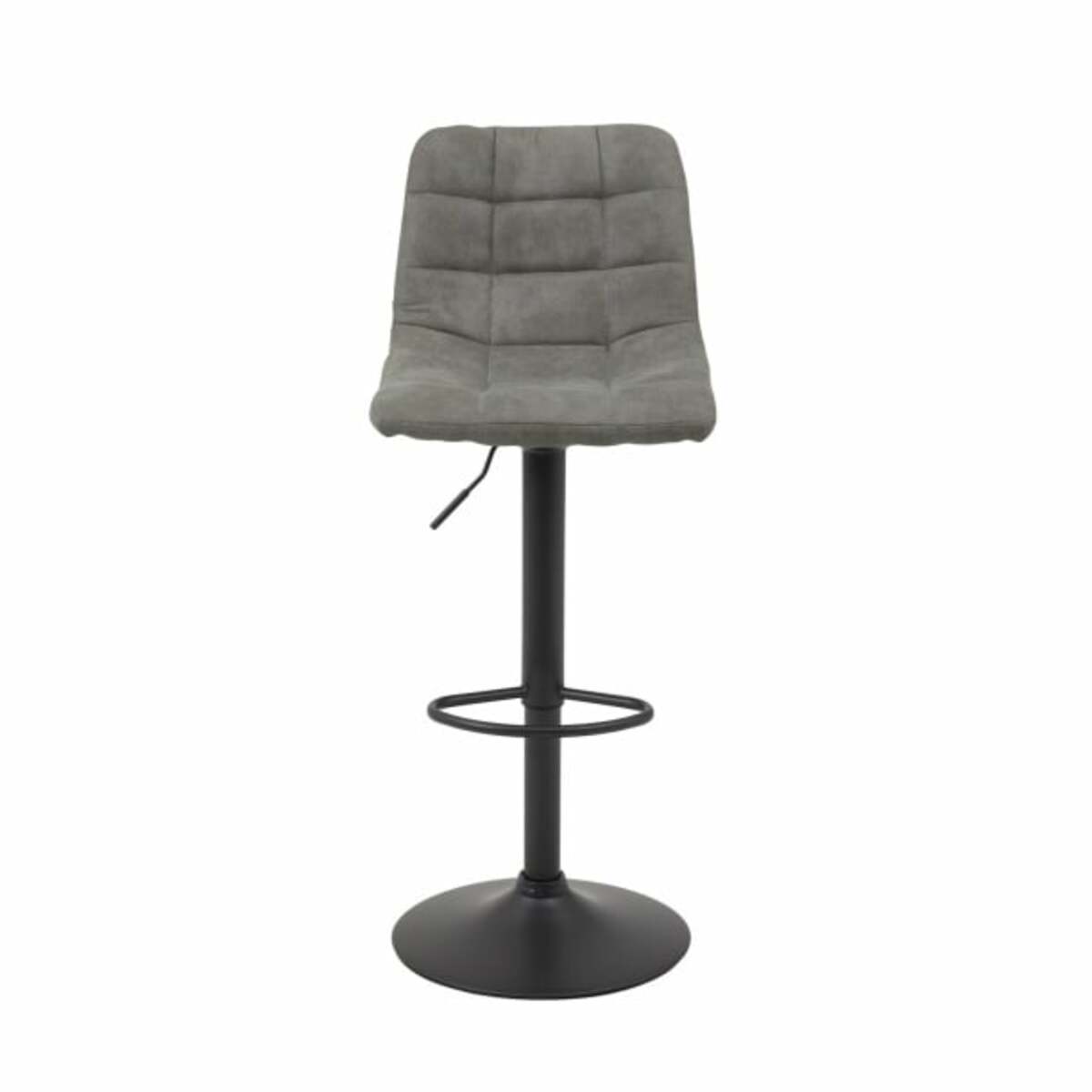 Bild 1 von Barhocker Yvonne Stoffbezug Vintage Grau 43x91x44 cm