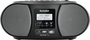 TechniSat »Digitradio 1990 Stereo-« Boombox (FM-Tuner, Digitalradio (DAB), mit DAB+, UKW, CD, Bluetooth, USB, Batteriebetrieb möglich)