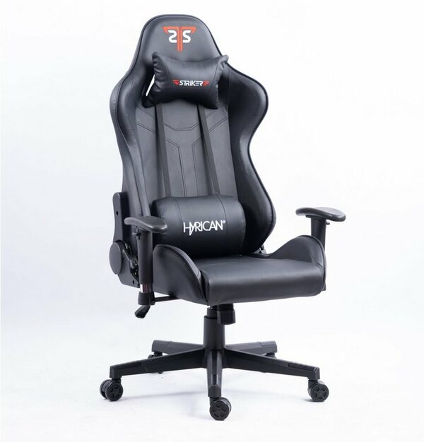 Bild 1 von Hyrican Gaming-Stuhl »"Striker Copilot" schwarz, Kunstleder, 2D-Armlehnen, ergonomischer Gamingstuhl, Bürostuhl, Schreibtischstuhl, geeignet für Jugendliche und Erwachsene«