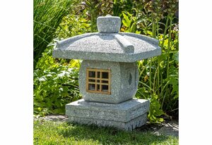 IDYL Gartenfigur »Granit Tenka Chaya«, Granit – ein Naturprodukt – sehr robust – witterungsbeständig gegen Frost, Regen und UV-Strahlung