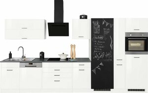 HELD MÖBEL Küchenzeile »Trier«, mit E-Geräten, Breite 390 cm