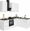 Bild 1 von wiho Küchen Winkelküche »Unna«, mit E-Geräten, Stellbreite 220 x 170 cm