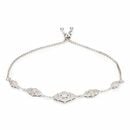 Bild 1 von ART DECO DIAMONDS Armband 59 Diamanten zus. ca. 0,20ct Silber 925