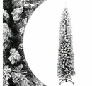 Bild 1 von vidaXL Künstlicher Weihnachtsbaum »vidaXL Schlanker Künstlicher Weihnachtsbaum mit Ständer Grün PVC«