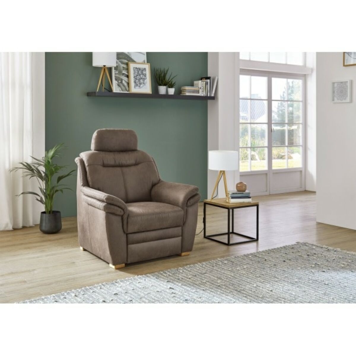 Bild 1 von Sessel Mecheln Nougat 102x96x92 cm