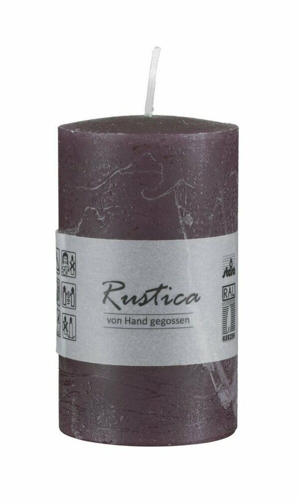 Bild 1 von Kopschitz Kerzen Rustic-Kerze »durchgefärbte Rustic Kerzen Schoko 200 x Ø 70 mm,«