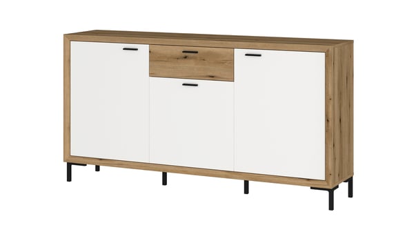 Bild 1 von Sideboard Coast Evoke Eiche - weiß 157 cm - MARINELLA