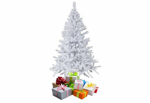 Mojawo Künstlicher Weihnachtsbaum »Weihnachtsbaum 120 cm m inkl Ständer Weiß«