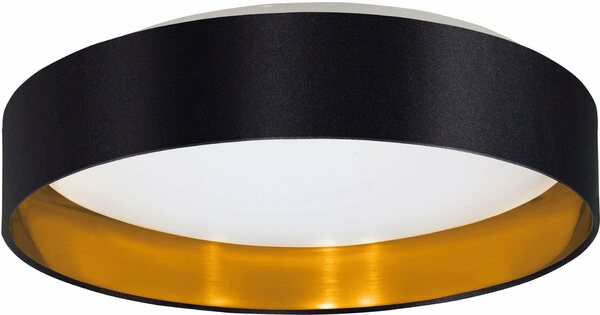 Bild 1 von EGLO LED Deckenleuchte »Marserlo 2«, Stofflampe Ø38 x H9 cm, LED-Platine, warmweiße Lichtfarbe - Deckenlampe mit Textilschirm