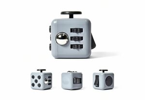 Goods+Gadgets Lernspielzeug »Fidget Cube Stresswürfel« (Anti-Stress Spielzeug, Stresskiller), Gadget Würfel