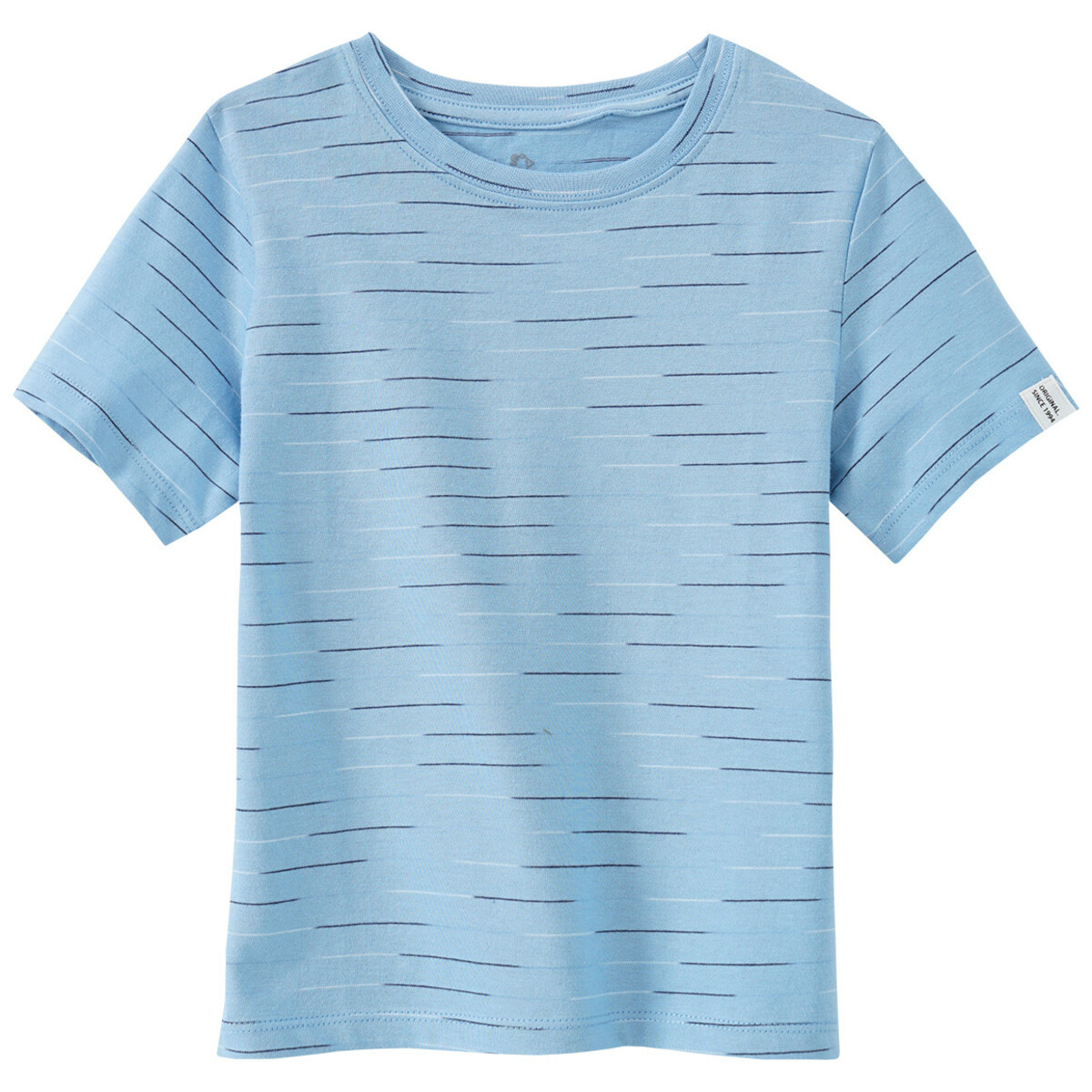 Bild 1 von Jungen T-Shirt mit Streifen-Muster HELLBLAU