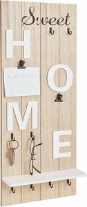 Home affaire Garderobenpaneel »Sweet Home«, Höhe 70 cm