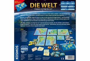 Kosmos Spiel, Geografie-Spiel »Die Welt - Singapur, wo liegt das nur?«, Made in Germany