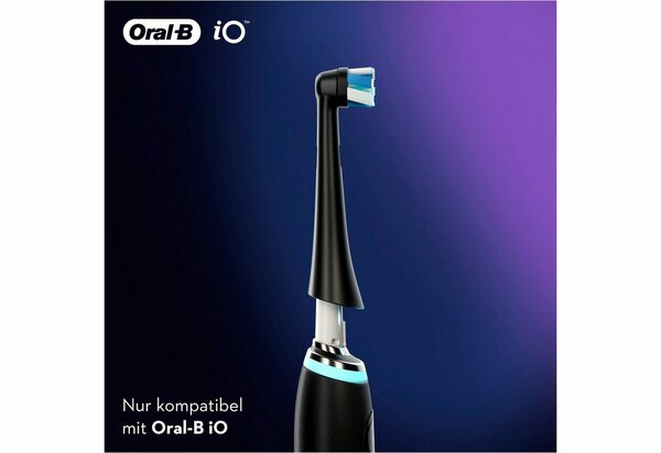 Bild 1 von Oral B Aufsteckbürsten »iO Ultimative Reinigung BLACK«, iO Technologie