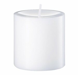 Engels Kerzen Stumpenkerze »Gegossen Weiß H 8 cm«