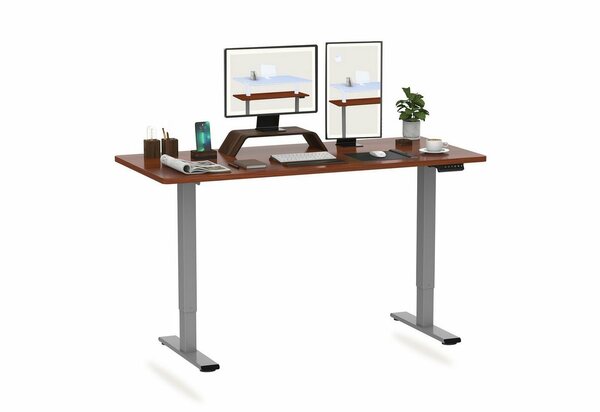 Bild 1 von FLEXISPOT Schreibtisch »EB2(ED2)«, Elektrisch Höhenverstellbarer Schreibtisch, Bürotisch inkl. Tischplatte, mit Memory-Steuerung und Softstart/-Stop& integriertes Anti-Kollisionssystem, Farben un
