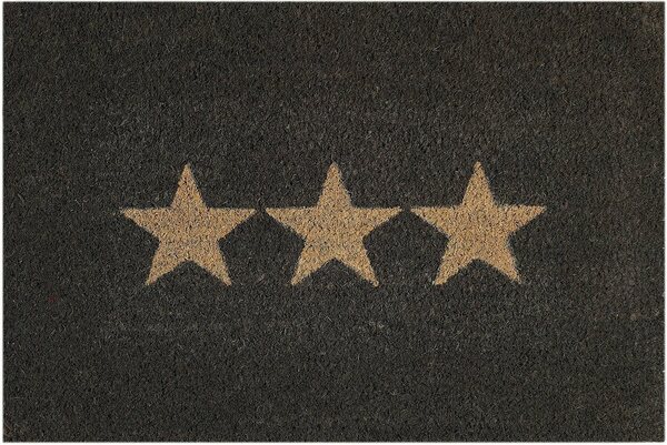 Bild 1 von Fußmatte »Kokos Star«, Andiamo, rechteckig, Höhe 15 mm, Schmutzfangmatte, Motiv Sterne, In- und Outdoor geeignet