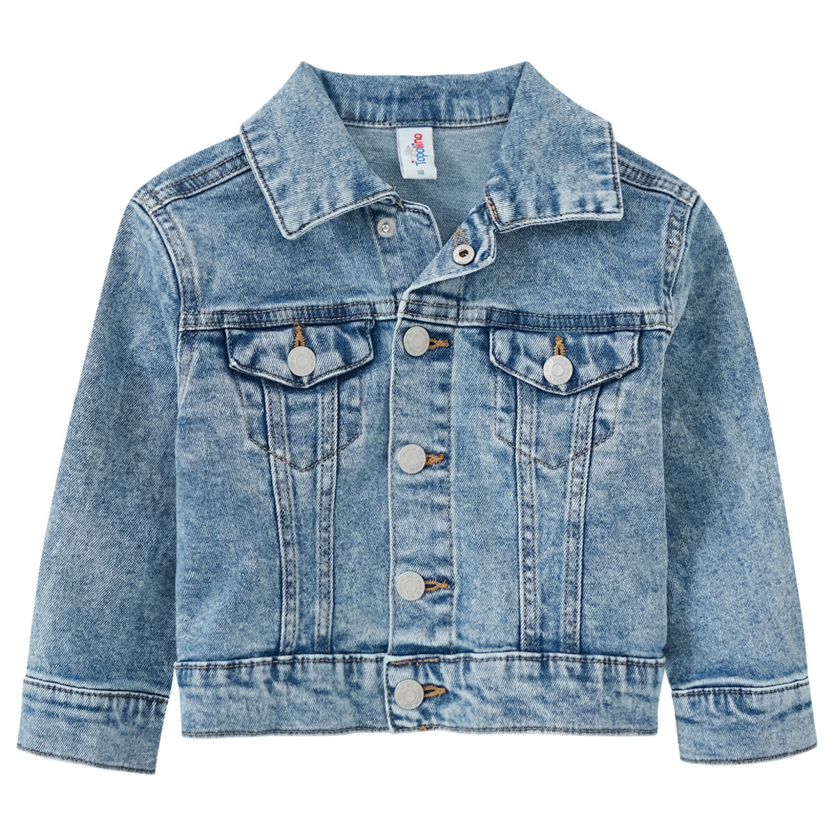 Bild 1 von Kinder Jeansjacke im Moonwash-Look BLAU