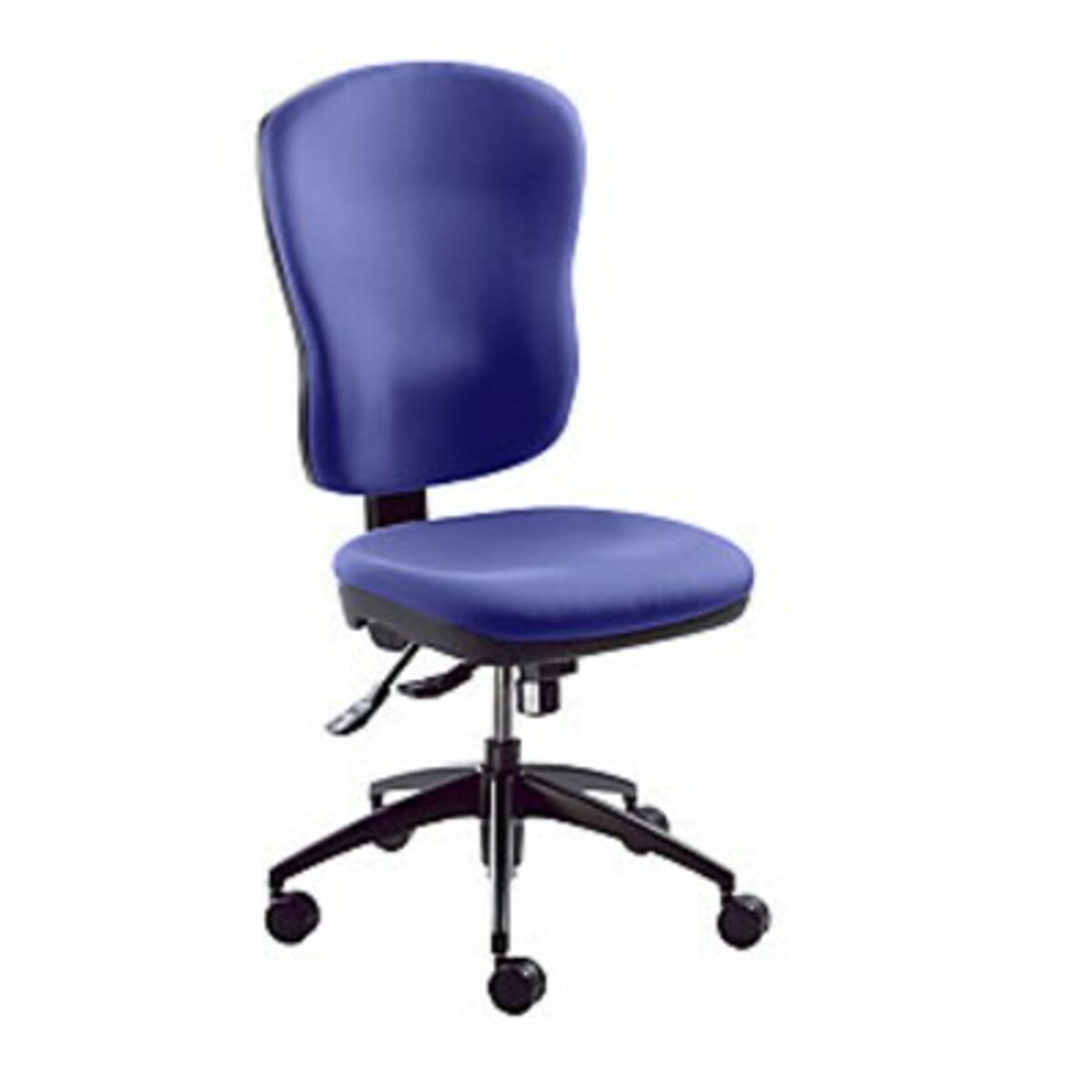 Bild 1 von eurokraft pro Operator-Drehstuhl mit Punktsynchron-Mechanik, blau