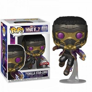 Funko Actionfigur »POP! T'Challa Star-Lord (Metallic Special Edition) - Marvel What If…?«