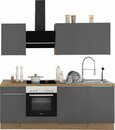Bild 1 von RESPEKTA Küchenzeile »Safado«, mit 2 E-Geräte-Sets zur Auswahl, hochwertige Ausstattung wie Soft Close Funktion, schnelle Lieferzeit, Breite 220 cm
