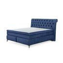 Bild 1 von Boxspringbett Scarlett Mix Stoffbezug Blau ca. 180 x 200 cm