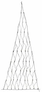 Home affaire LED-Lichternetz »Varennes«, in Dreieckform, inkl. 3 Saugnäpfe und Bänder zur Befestigung
