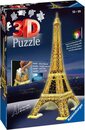 Bild 1 von Ravensburger 3D-Puzzle »Eiffelturm bei Nacht«, 216 Puzzleteile, mit Leuchtmodul inkl. LEDs  Made in Europe, FSC® - schützt Wald - weltweit