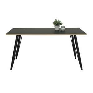 Tisch Nala Supermatt schwarz lackiert/schwarz