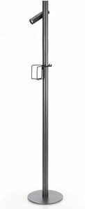 EVOTEC Gartenleuchte »PAUL«, Outdoorleuchte ideal zum Grillen, LED Taschenlampe, USB-Ladekabel, Multiring mit Flaschenhalter und 3 Haken
