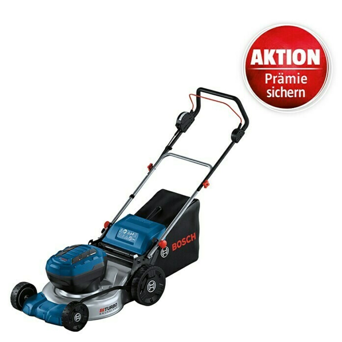 Bild 1 von Bosch Professional AMPShare 18V Akku-Rasenmäher BITURBO GRA 18V2-46